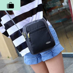 小包包女2019新款防水尼龙女包单肩斜挎包休闲运动包户外牛津布包NEW LAKE女斜挎包