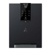 安吉尔管线机家用超薄壁挂式六档温控定量取水净饮机加热即热式直饮水一体机Y3611BK-G灰色