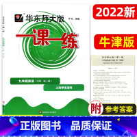 英语 九年级/初中三年级 [正版] 2023新版华东师大版一课一练九年级 英语n版 9年级上下册 上海初中初三英语