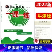 英语 九年级/初中三年级 [正版] 2023新版华东师大版一课一练九年级 英语n版 9年级上下册 上海初中初三英语