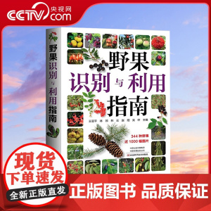[央视网]野果识别书与利用指南 植物书籍王亚平林祁野菜书中国图鉴常见野果名称品种要点HN