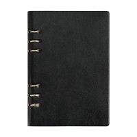 法拉蒙faramon a5活页笔记本子b5商务记事本可拆卸活页笔记本子文具加厚日记本企业定制logo B5-黑色