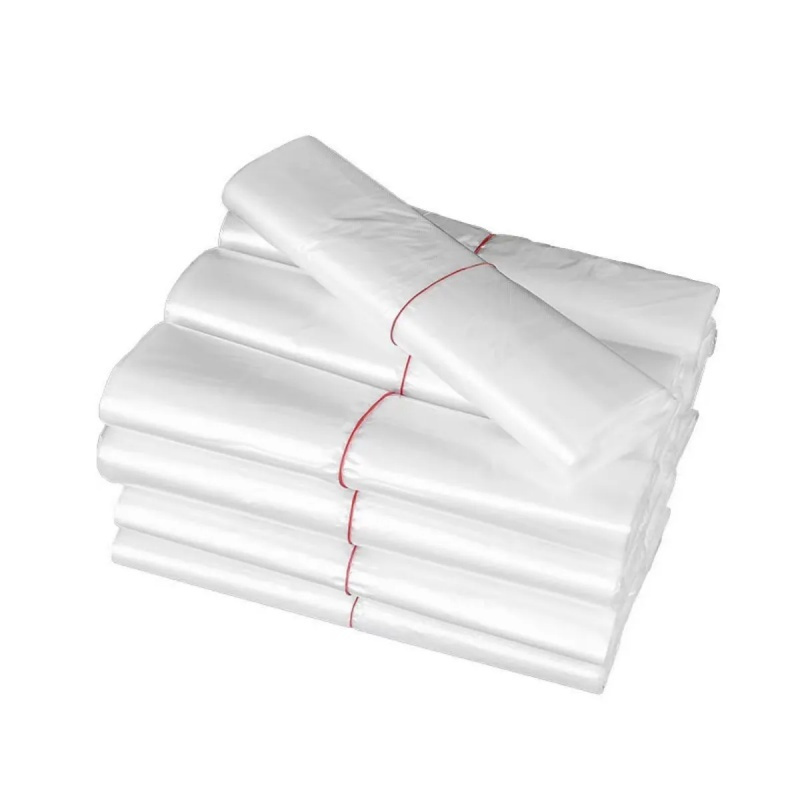 [鑫志友]透明白色手提塑料袋 垃圾袋 特厚 35*54cm 100个/捆