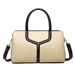 包包女2022新款复古软皮撞色手提包款单肩斜挎女包