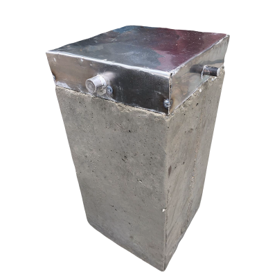 满盛达建 混凝土位移观测桩 带铁盖 200*200*600mm 个