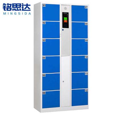 铭思达智能存包柜12门人脸识别台
