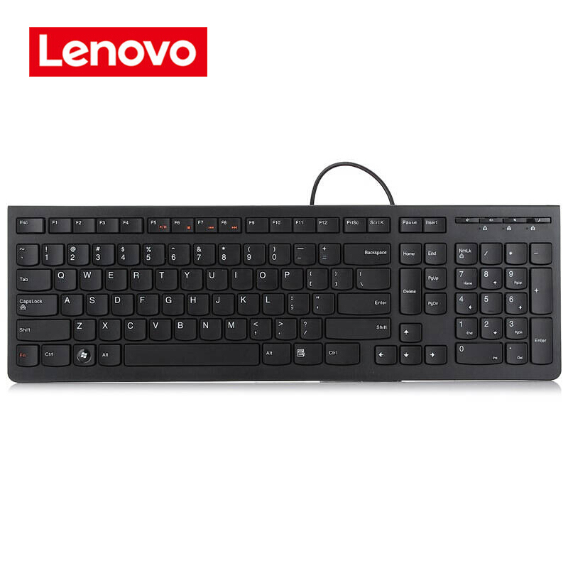 联想有线键盘k5819(中国-黑)