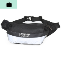 腰包男多功能斜挎单肩包休闲运动男士胸包小挎包迷你背包潮流新款NEW LAKE 黑灰色男士单肩包