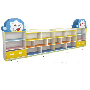 首指(SZ)哆啦A梦造型组合玩具柜/YR-G3603 彩色