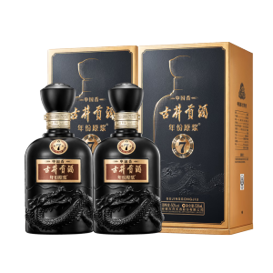 古井贡年份原浆 古7 50度500ml*2瓶 新老版本年份随机