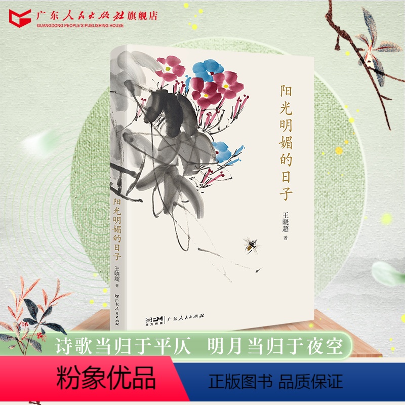 [正版]阳光明媚的日子诗人王晓超超然作品集与您一起走向阳光明媚的日子中国古体诗现代诗散文诗集广东人民出版社