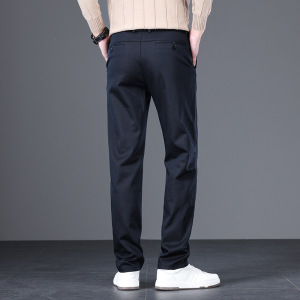 裤子男休闲裤高级感轻奢时尚商务高腰中年爸爸裤新款秋冬