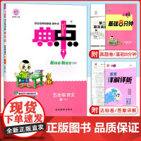 新版2025春典中点五年级语文下册人教版课堂作业同步练习题思维训练复习资料同步训练语文一课一练天天练每日基础训练
