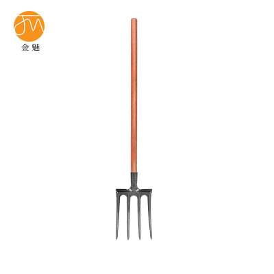 金魅 四齿钢叉 头+1.2米实木手柄 个