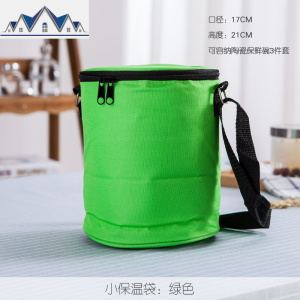 铝箔保温袋加厚手提大小号上班午餐冷藏隔热保冷便当包饭盒便当袋 三维工匠收纳包