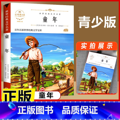 童年 [正版]小英雄雨来四年级全套爱的教育童年六年级上册必读的课外书高尔基原著名家经典阅读书籍青少年7-15岁中小学生语