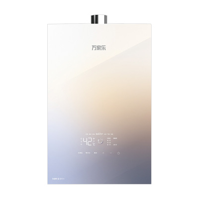 万家乐零冷感燃气热水器16R9 ULTRA增压零冷水钢化玻璃面板防冻10A超一级恒温16升天然气