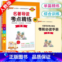 [中考]名著考点精练 初中通用 [正版]初中名著导读考点精练九年级中考必读名著阅读理解一本通中外文学经典专项训练同步解读