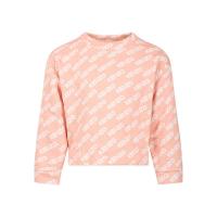 高田贤三(Kenzo)女童圆领长袖纯棉卫衣休闲百搭运动潮牌套头衫