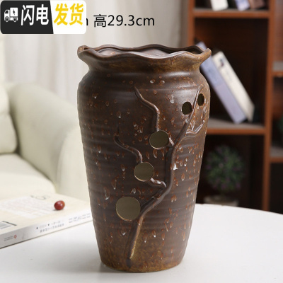 三维工匠多肉个性陶瓷花盆多孔洞洞花盆多肉盆栽摆件绿植陶瓷盆高款兰花盆 洞洞盆SH169 中等花盆容器