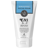 beauty buffet美丽蓓菲 泰国牛奶美白洗面奶100ml Q10氨基酸洁面乳深层清洁补水保湿