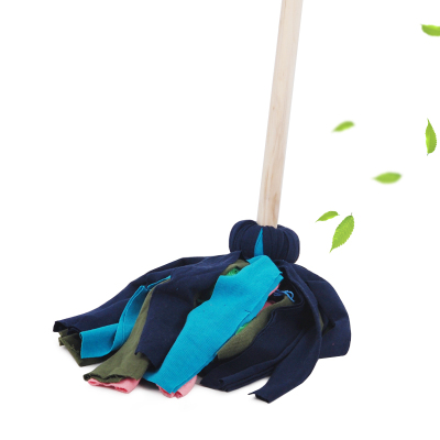 好企来 木柄圆头拖把 绒布款 三把装/组