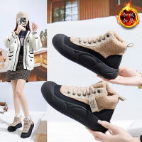 雪地靴女新款冬季百搭加绒加厚保暖马丁靴短筒棉鞋休闲_2_971