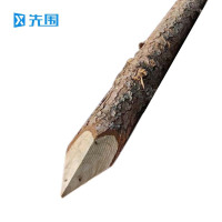 先围 防洪木桩 直径11cm长3米 根