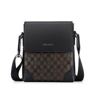 斯妮拉英皇保欧美时尚罗皮包男士单肩包真皮商务休闲翻盖斜挎包牛皮竖款男包小包