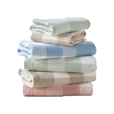 弗切尔珀榕 无印方格浴巾