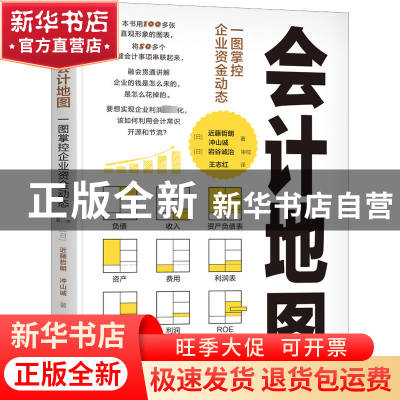 正版 会计地图:一图掌控企业资金动态 [日]近藤哲朗,[日]冲山诚