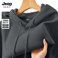 JEEP SPIRIT吉普卫衣男连帽2025新款男士上衣宽松春秋款男款外套G