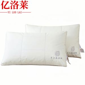 亿洛莱 蚕丝枕头 48*74cm 只