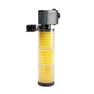 鱼缸内部三合一过滤器增氧泵内置过滤器潜水泵过滤充氧泵