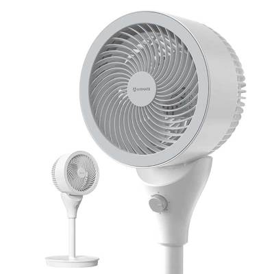 艾美特(Airmate)空气循环扇家用宿舍办公室落地台地两用对流机械款白色FA18-X80