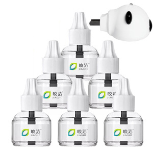 皎洁 电热蚊香液 40毫升6液1器 组