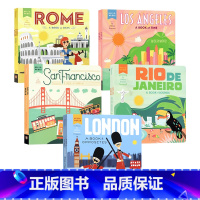 [正版]你好世界城市系列5册 英文原版绘本 Hello World 儿童启蒙读物 幼儿科普百科 趣味插图纸板书 撕不烂