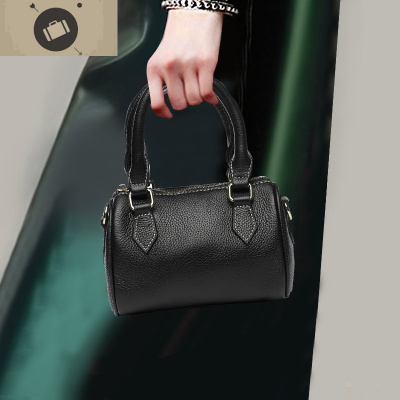 2020新款女士迷你手提包真皮单肩斜挎小包休闲百搭枕头包牛皮女包艾狄伊娃手提包