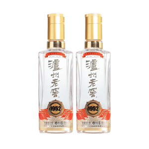 泸州老窖 1952 52度100ml*2 浓香型白酒