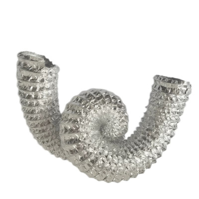 盛京联硕 铝箔通风管排气排烟双层软管 口径100mm(4寸) 拉长2米 根