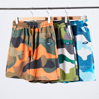 短裤男士五分裤夏季薄款时尚沙滩裤五分裤潮流外穿纯色休闲男裤子