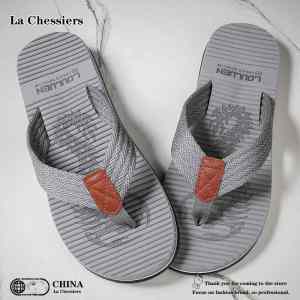 La Chessiers2024新款拖鞋男人字拖夏季韩版潮流个性时尚休闲外穿防滑学生凉拖鞋男