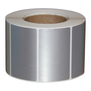 海格利 HGL-12 标签标贴 PVC 50mm*80mm 200张/卷(计价单位:卷) 银色