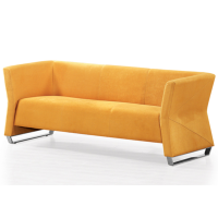 迈亚办公洽谈沙发会客办公沙发茶几组合办公室布艺沙发单人位