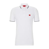 Hugo boss奢侈品服饰男条纹短袖Polo衫 50490775-120 七夕情人节礼物