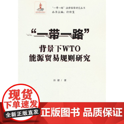 “一带一路”背景下WTO能源贸易规则研究