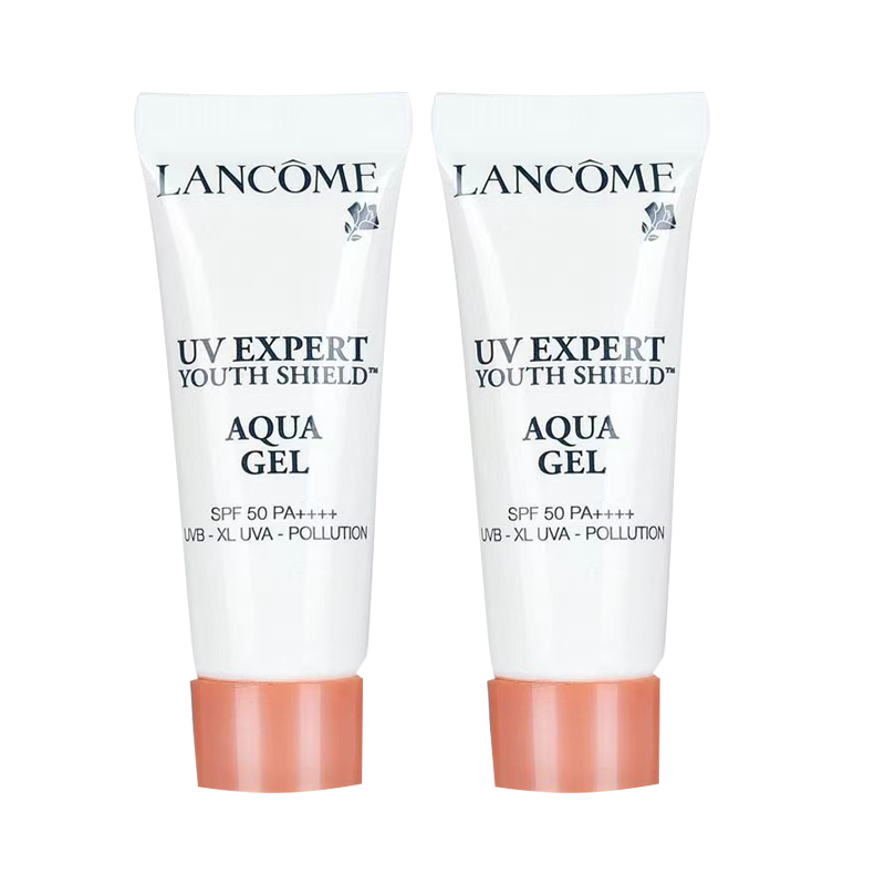 法国(Lancome)兰蔻小白管防晒清爽10ml 清爽不粘腻 防晒隔离 小样 两支装