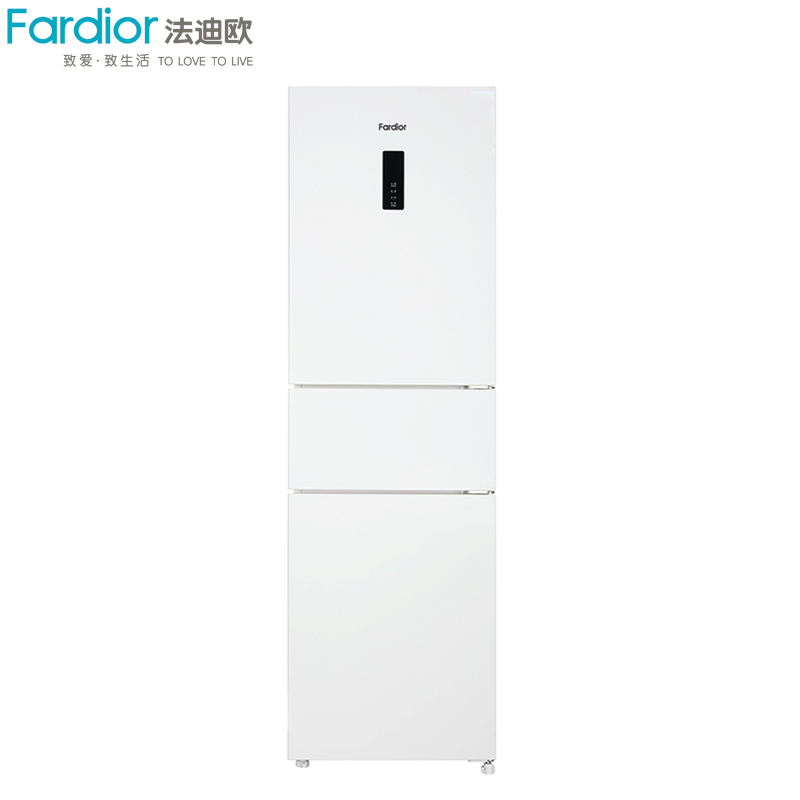 法迪欧(Fardior) 三门冰箱 BCD-271WMBPL/NC 271升左开自动除霜变频节能初春瑾PCM钢板设计