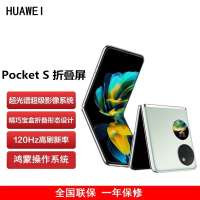 华为HUAWEI Pocket S 折叠屏手机 8GB+256GB 薄荷绿 40万次折叠认证 骁龙778 4G全网 双卡