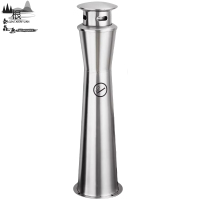 根泰鑫源不锈钢烟灰柱109X30CM/个